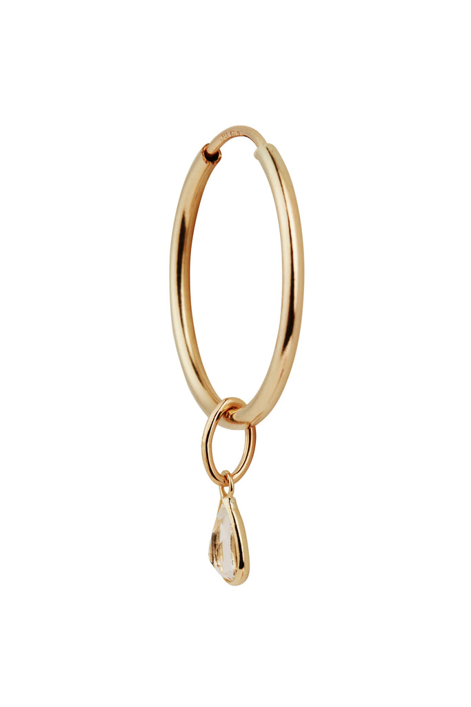 LISBETH JEWELRY - BASEL HOOPS - OR REMPLI
