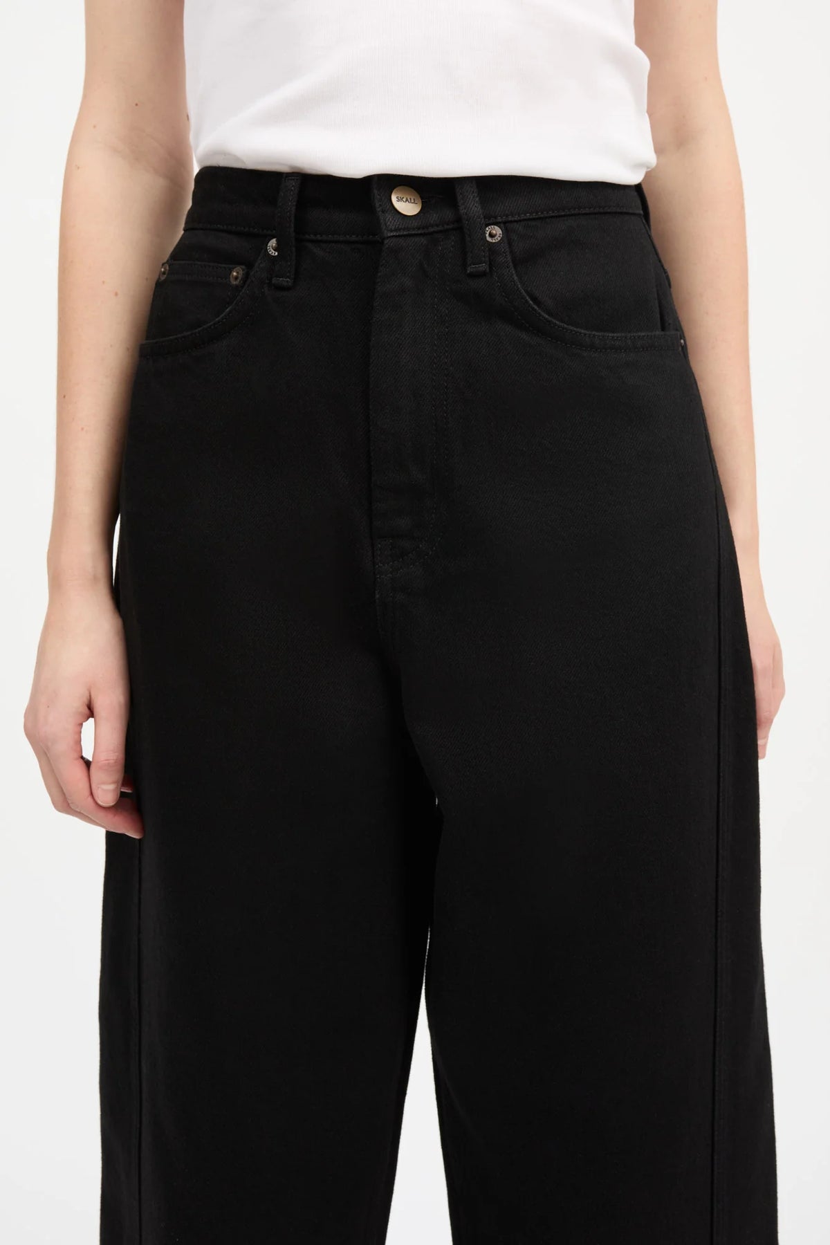SKALL STUDIO - BARREL BILLE JEANS - BLACK - FW26