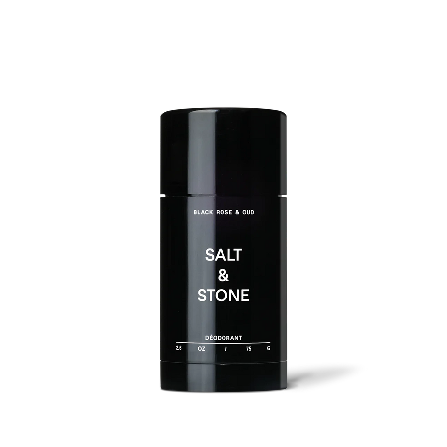 SALT & STONE - DÉODORANT NATUREL - ROSE NOIRE + OUD - EXTRA FORT