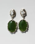 HOUSE OF HUDSON - BOUCLES D'OREILLES BLOBBY - JADE