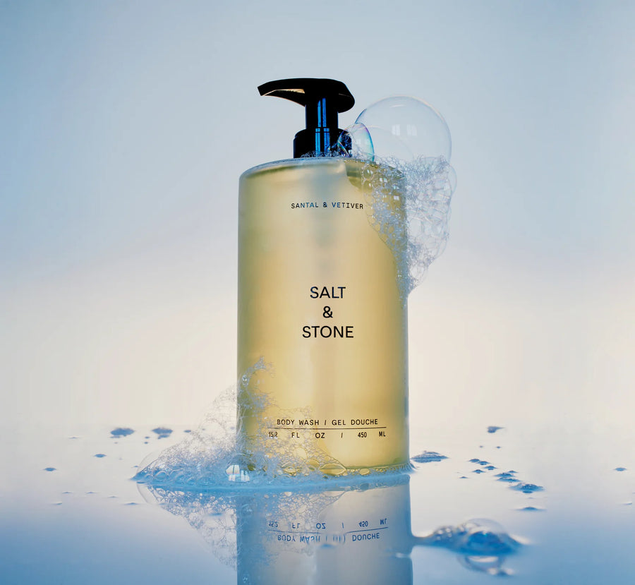 SALT & STONE - NETTOYANT POUR LE CORPS - SANTAL + VETIVER