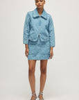 MELISSA NEPTON - MANTEAU CALLI - BLEU PÂLE - PÉ25