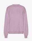 COLORFUL STANDARD - CHANDAIL COTON OUATÉ SURDIMENSIONNÉ - MAUVE PERLÉ
