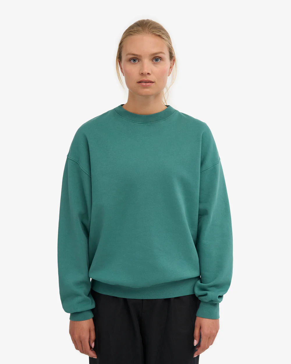 COLORFUL STANDARD - ORGANIC OVERSIZED CREW - PINE GREEN