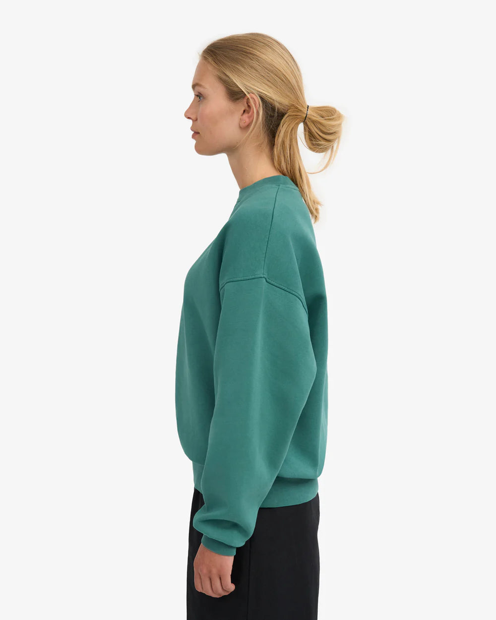 COLORFUL STANDARD - ORGANIC OVERSIZED CREW - PINE GREEN