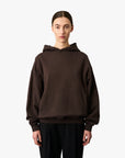 COLORFUL STANDARD - OVERSIZED HOODED COTTON FLEECE - OPTICAL WHITE