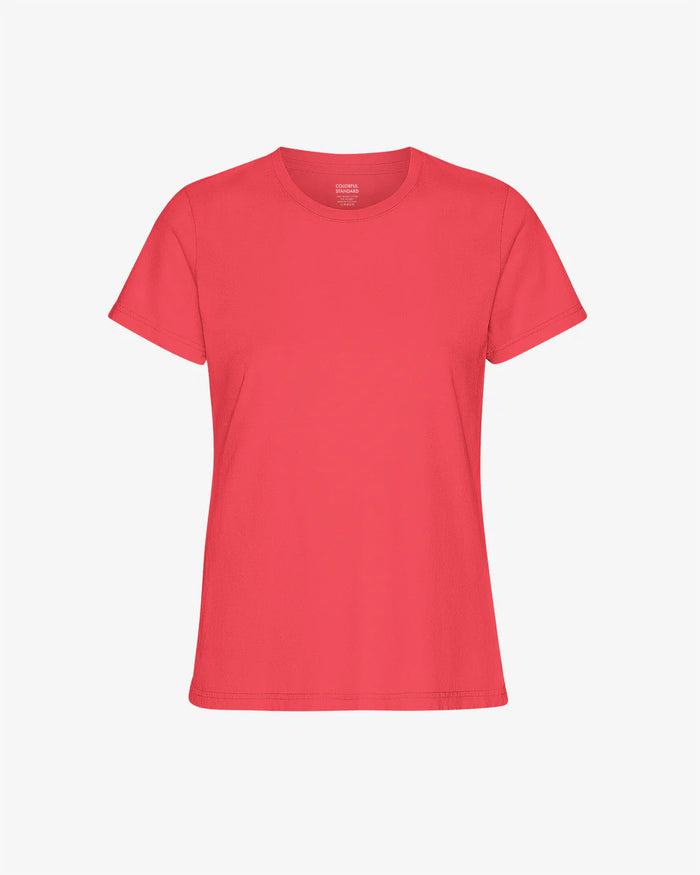COLORFUL STANDARD - T-SHIRT - ROUGE TANGERINE