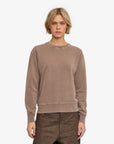 COLORFUL STANDARD - CHANDAIL COTON OUATÉ SURDIMENSIONNÉ - KHAKI DÉLAVÉ