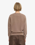 COLORFUL STANDARD - CHANDAIL COTON OUATÉ SURDIMENSIONNÉ - KHAKI DÉLAVÉ
