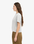 COLORFUL STANDARD - T SHIRT BOXY COURT - GRIS DÉLAVÉ