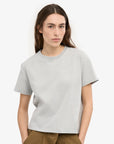 COLORFUL STANDARD - T SHIRT BOXY COURT - GRIS DÉLAVÉ
