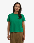 COLORFUL STANDARD - T SHIRT BOXY COURT - VERT KELLY