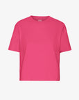 COLORFUL STANDARD - BOXY CROP T-SHIRT - BUBBLE GUM