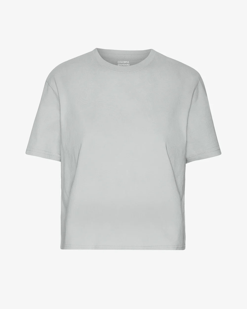 COLORFUL STANDARD - T SHIRT BOXY COURT - GRIS DÉLAVÉ