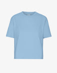COLORFUL STANDARD - T SHIRT BOXY COURT - BLEU SEASIDE