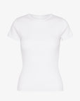COLORFUL STANDARD - RIB T-SHIRT - OPTICAL WHITE