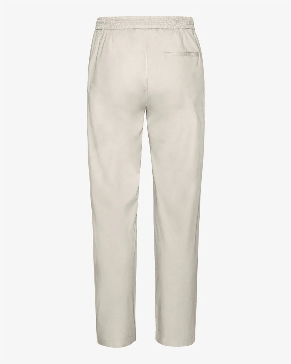 COLORFUL STANDARD - PANTALON TWILL - BLANC IVOIRE