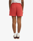COLORFUL STANDARD - LINEN SHORTS - RED TANGERINE