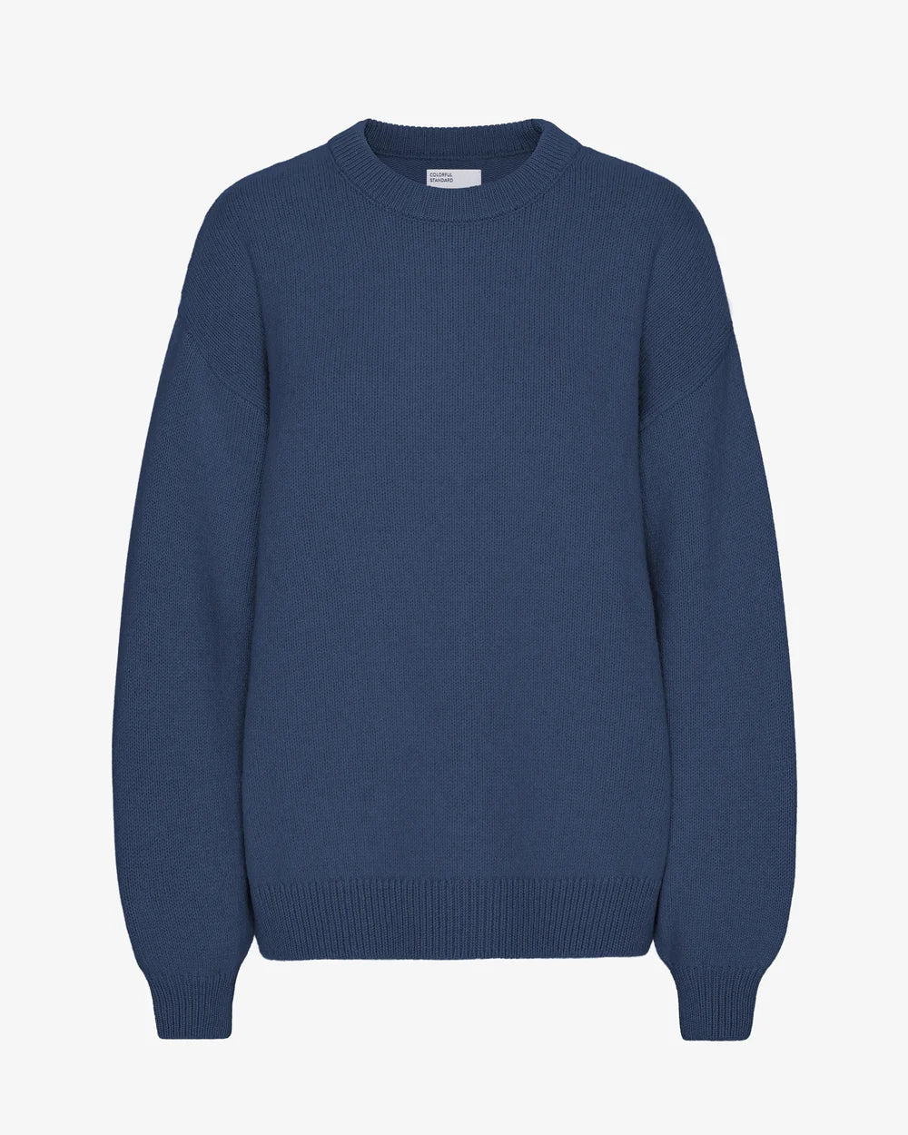 COLORFUL STANDARD - OVERSIZED MERINO SWEATER - PETROLE BLUE