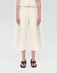 MINIMUM - JEANS CULOTTE CAROLINE - BLANC WHISPER - PÉ26
