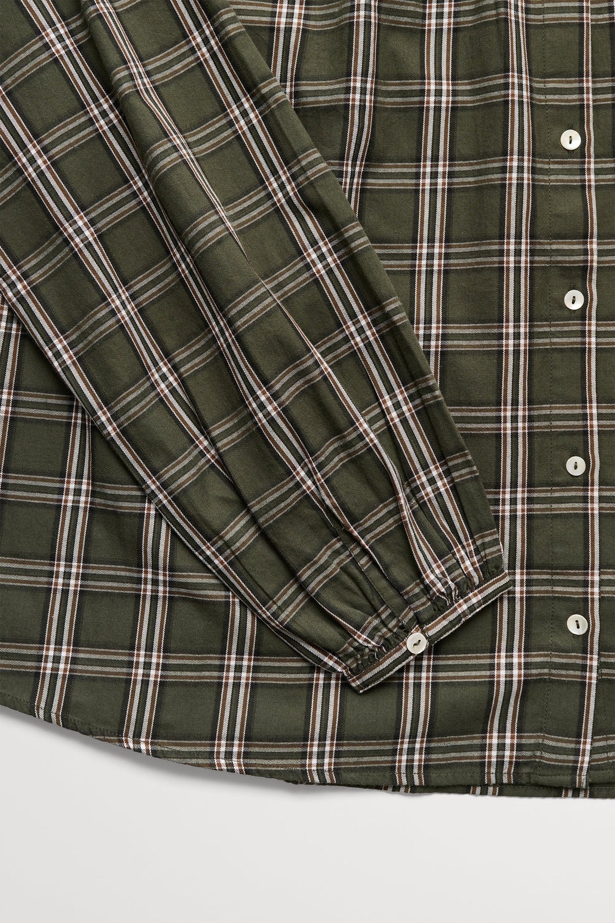 SKALL STUDIO - CILLA SHIRT - GREEN/WHITE CHECK - FW26
