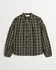 SKALL STUDIO - CILLA SHIRT - GREEN/WHITE CHECK - FW26