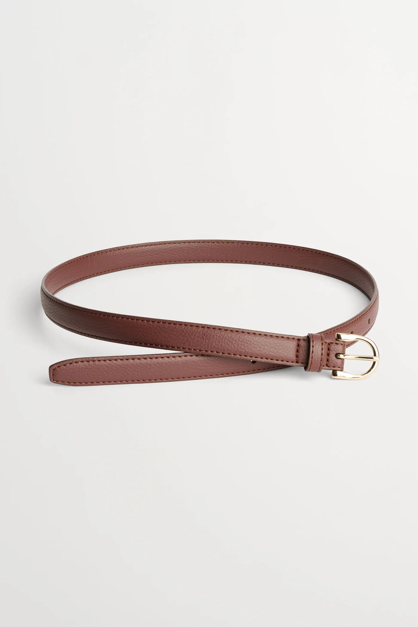 SKALL STUDIO - CEINTURE CLASSIQUE - BRUN FONCÉ