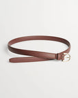 SKALL STUDIO - CEINTURE CLASSIQUE - BRUN FONCÉ