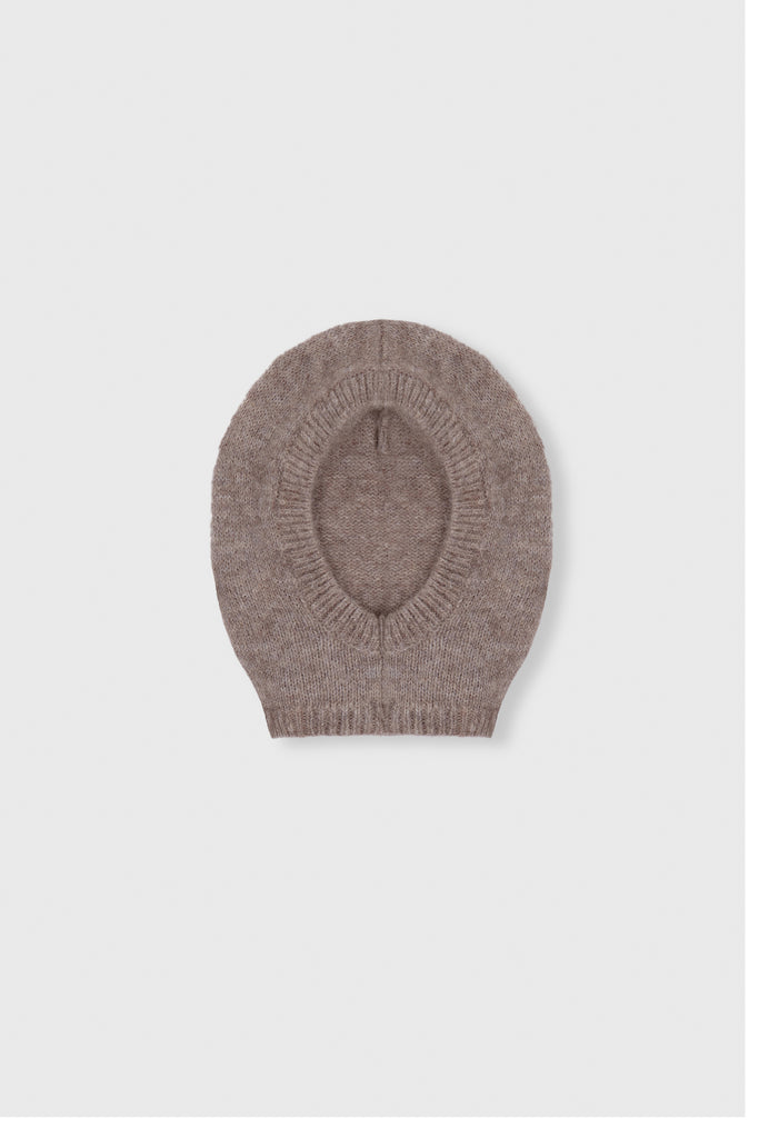 CORDERA - BABY ALPACA BALACLAVA - TAUPE - FW23