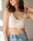 Q FOR QUINN - BRALETTE CROISÉ - NATUREL