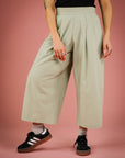 MERCEDES MORIN - PANTALON PALOMA 7/8 - SAUGE - PÉ25