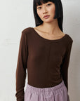 EVE GRAVEL - DASH TOP - BLACK - FW26