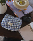 DANS LE SAC - QUILTED POUCH - GINGHAM COLLECTION