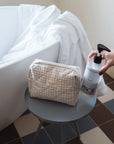 DANS LE SAC - QUILTED POUCH - GINGHAM COLLECTION