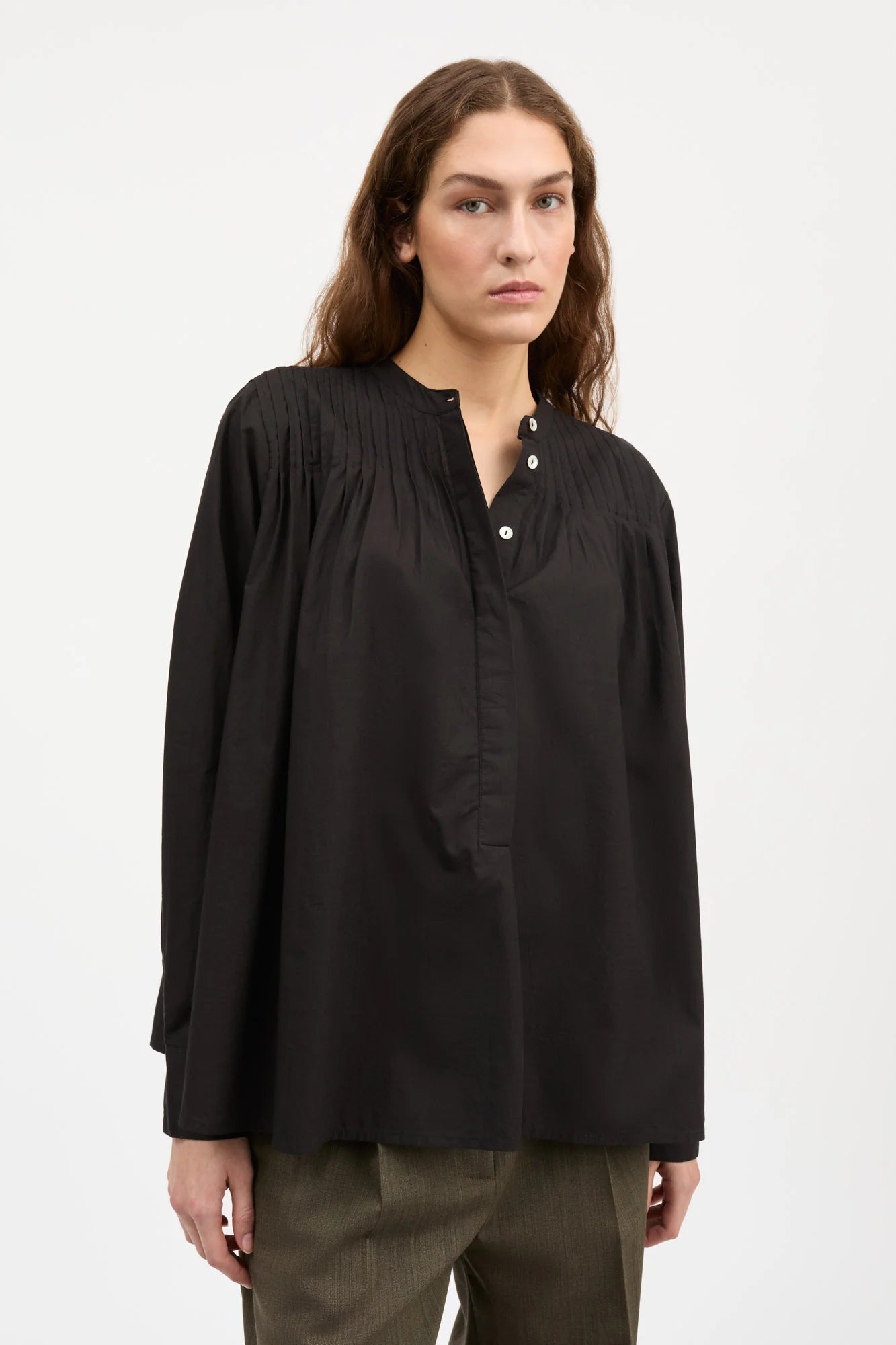 SKALL STUDIO - CHEMISE DOT - NOIR - AH26