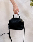 ELEVEN THIRTY - KATIE MINI BAG - BLACK LEATHER