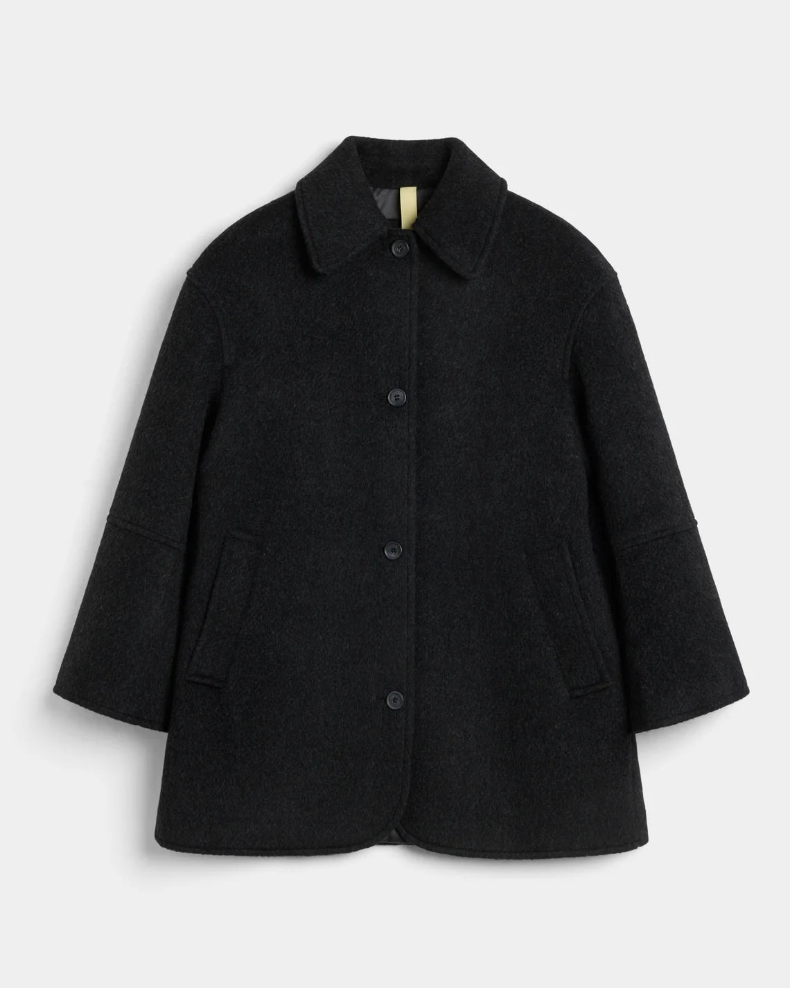 BRIXTOL TEXTILES - MANTEAU EDIE - NOIR - AH26