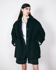 BRIXTOL TEXTILES - MANTEAU EDIE - NOIR - AH26