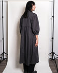 ET TIGRE - ROBE THERISE - RAYÉ NOIR - AH25
