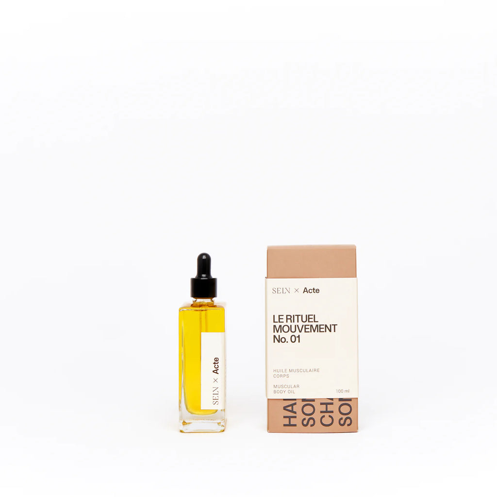 SELV RITUEL - NO 01 HUILE MASSAGE CORPS MUSCULAIRE - SELV X ACTE