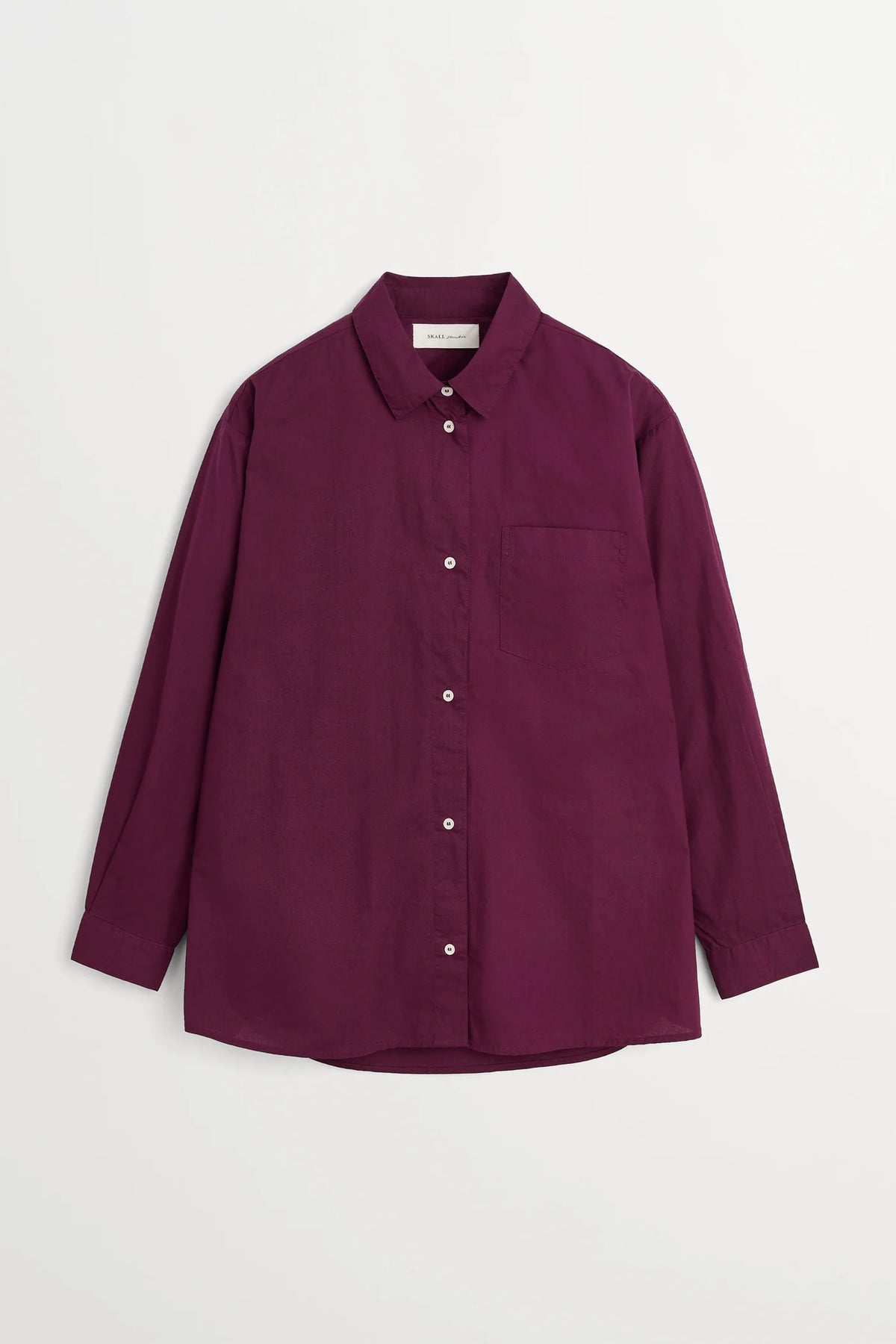 SKALL STUDIO - CHEMISE EDGAR - AUBERGINE - AH26