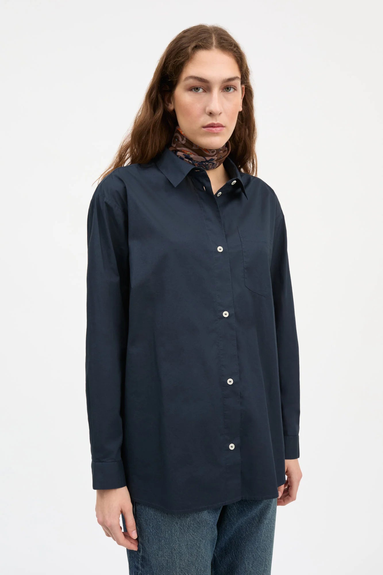 SKALL STUDIO - EDGAR SHIRT - DARK NAVY - FW26
