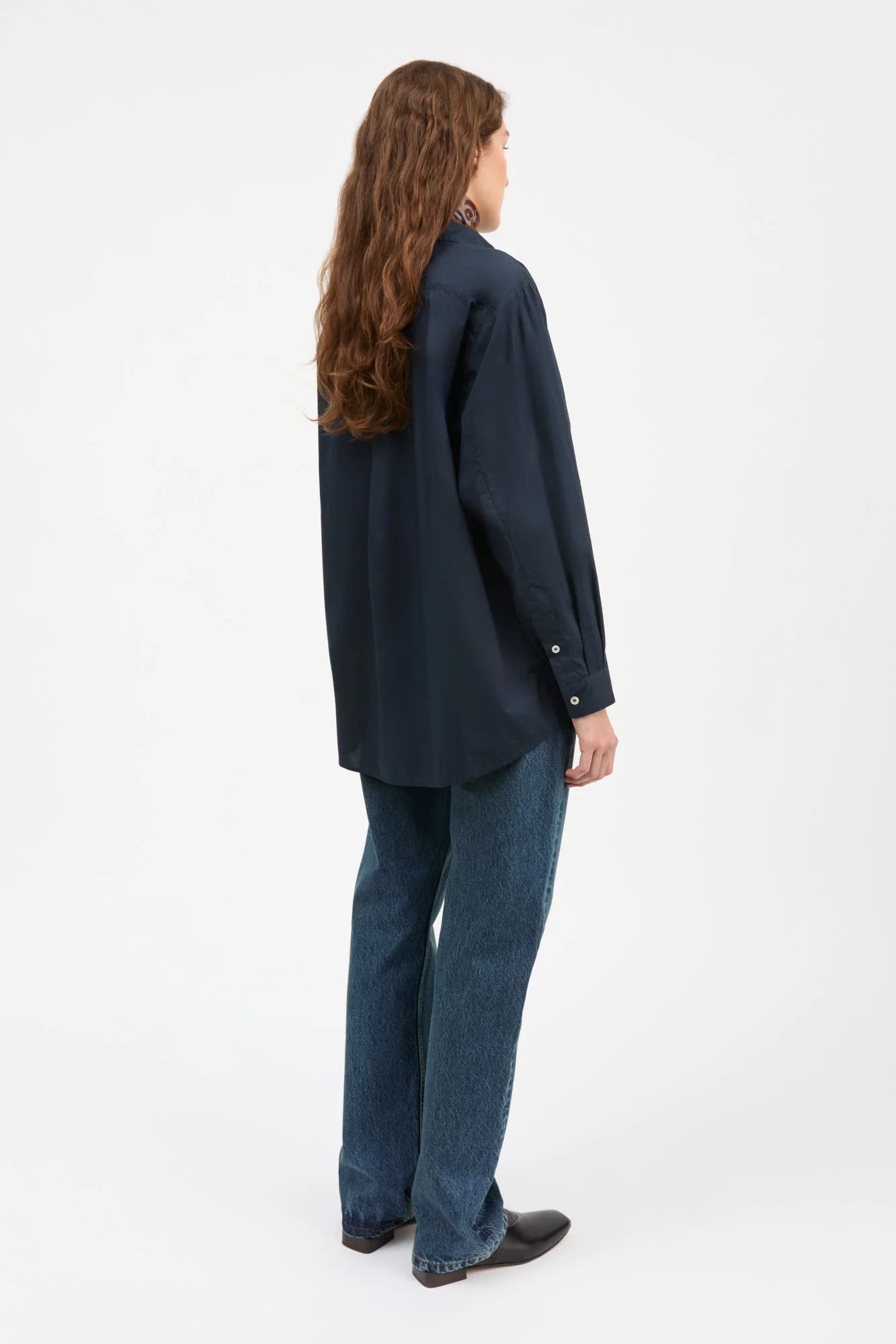SKALL STUDIO - EDGAR SHIRT - DARK NAVY - FW26