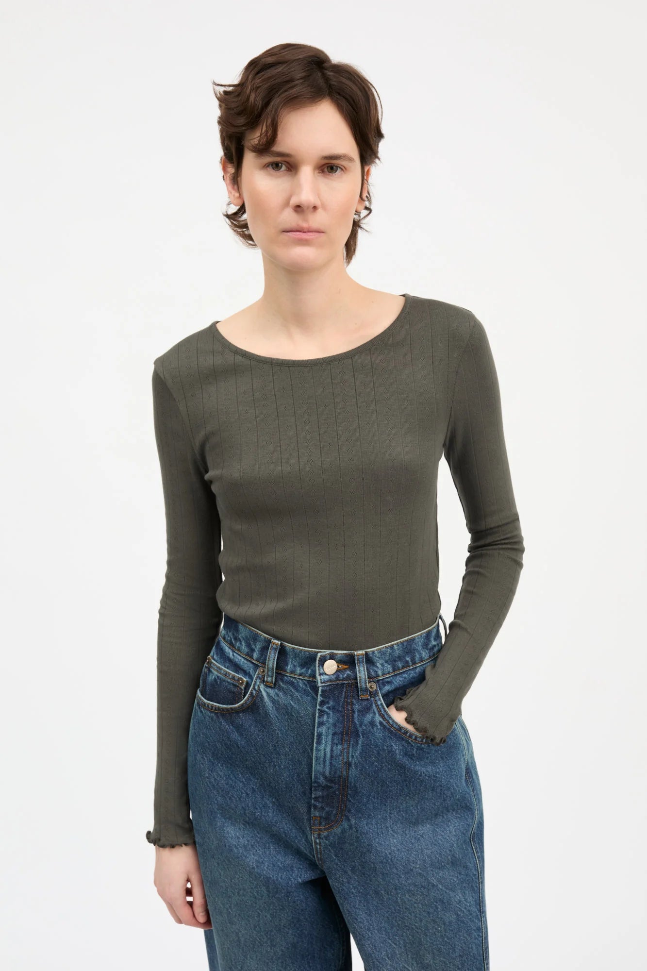 SKALL STUDIO - HAUT EDIE - VERT FONCÉ