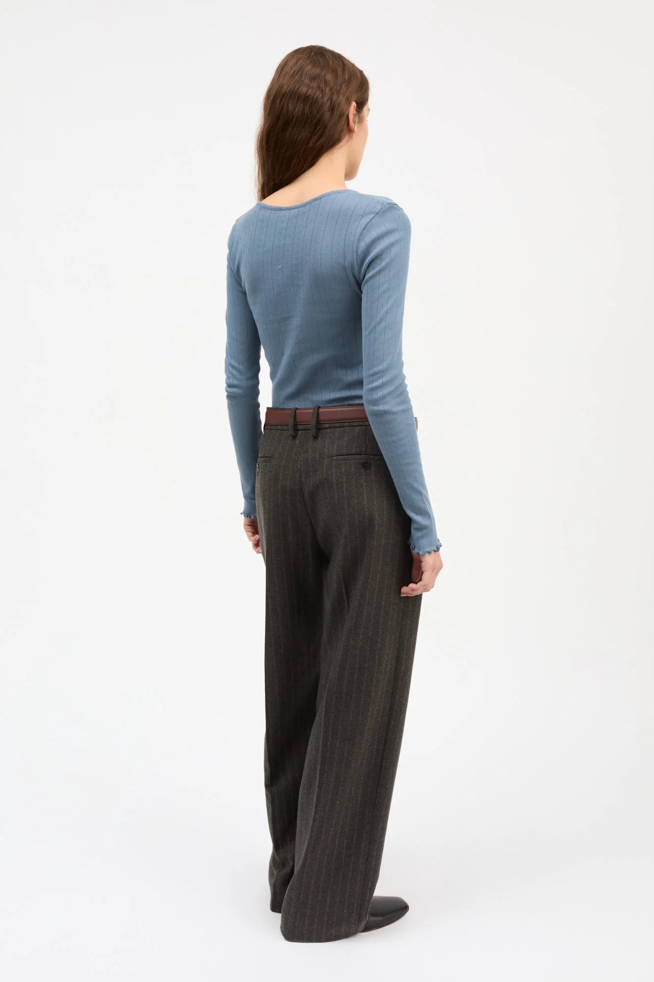 SKALL STUDIO - HAUT EDIE - BLEU DÉLAVÉ