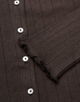 SKALL STUDIO - EDIE CARDIGAN - DARK BROWN - FW25