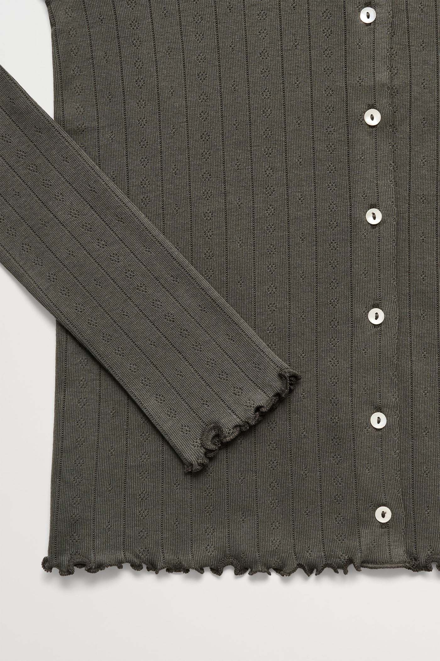 SKALL STUDIO - CARDIGAN EDIE - VERT FONCÉ