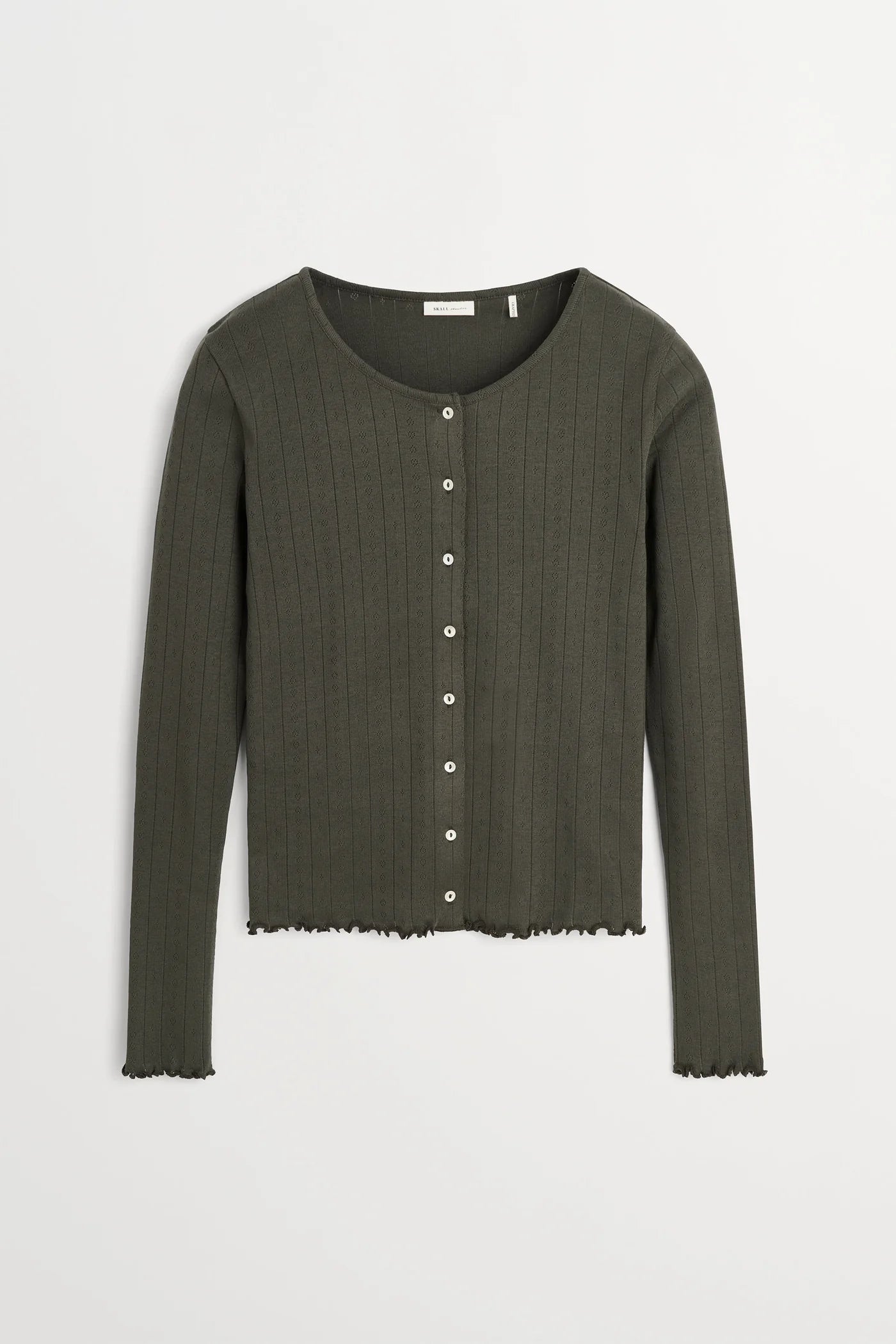 SKALL STUDIO - CARDIGAN EDIE - VERT FONCÉ