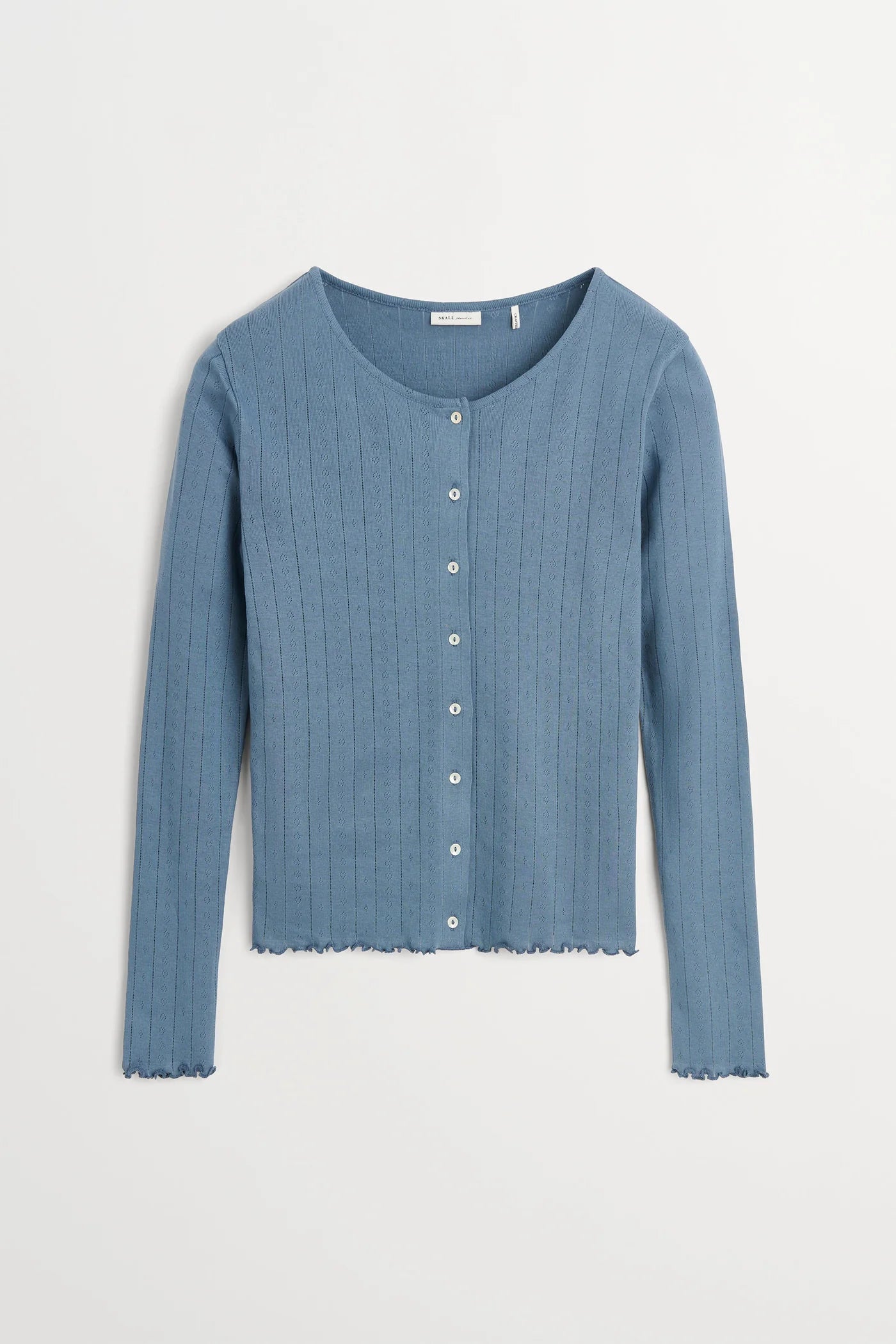 SKALL STUDIO - CARDIGAN EDIE - BLEU DÉLAVÉ