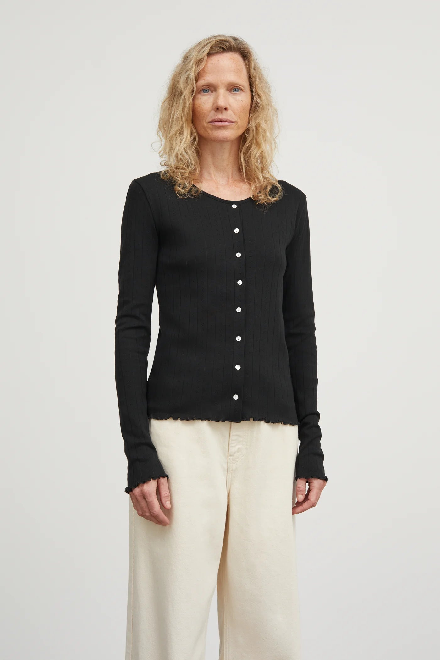 SKALL STUDIO - CARDIGAN EDIE - NOIR